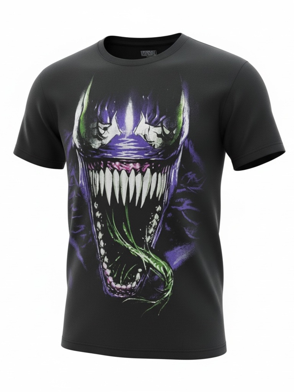 Marvel Venom Slobber Graphic Tee M 100% Cotton NWOT